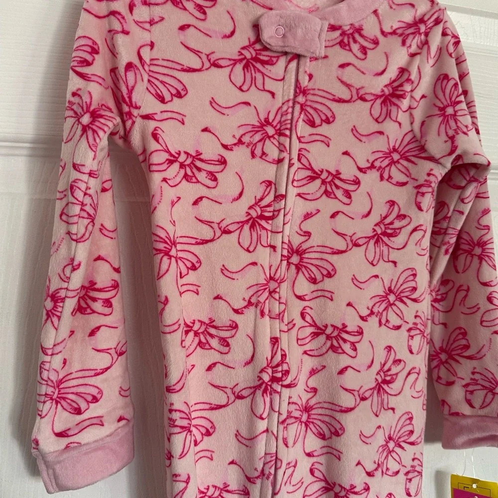 🆕Betsey Johnson Ribbon Footie Pajamas